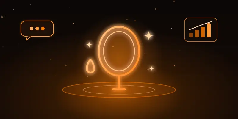 Ilustração neon de clínicas de estética